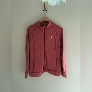 Cutter and Buck Alabama Crimson Tide Women’s Red Knit Light Jacket Size XXL